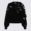 Blumarine Sweaters Blacks And Greys In Black