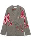 BLUMARINE BLUMARINE MAXI SWEATER CARDIGAN CLOTHING