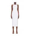 Blumarine Medium-length Dress In Pattern In White