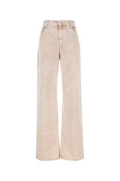 BLUMARINE JEANS IN DENIM STRETCH ROSA CHIARO MELANGÈ  DONNA
