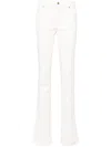 Blumarine Mid-rise Straight-leg Jeans In White