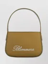 Blumarine Mini Satin Bag Rhinestone Print