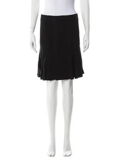 Pre-owned Blumarine Mini Skirt In Black