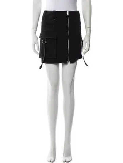 Pre-owned Blumarine Mini Skirt W/ Tags In Black
