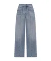 Blumarine Multi-pocket Jeans In Gray