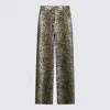 Blumarine Animalier Five Pocket Trousers