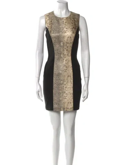 Pre-owned Blumarine Nylon Mini Dress