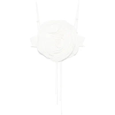 Blumarine Nylon Tops In White
