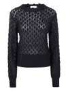 Blumarine Open-knit Sweater