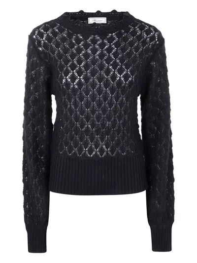 Blumarine Open-knit Sweater