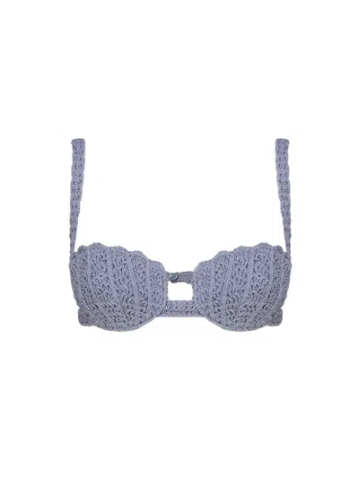 BLUMARINE OPENWORK BRA TOP