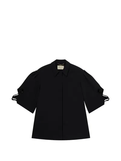 Blumarine Oversized Jacket In Black
