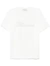 Blumarine Rhinestone-embellished Butterfly-motif T-shirt In White