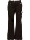 Blumarine Twill Cotton Trousers