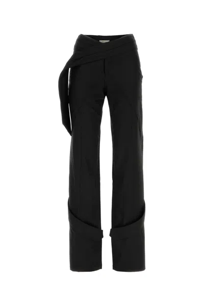Blumarine Pantalone Cargo In Black