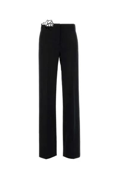 Blumarine Straight-leg Casual Pants In Black