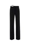 Blumarine Embr Cadi Crepe Pant 2p191b N0990 In Black