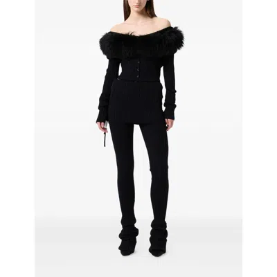 Blumarine Pants In Black