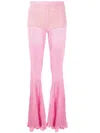 Blumarine Synthetic Fibers Trousers