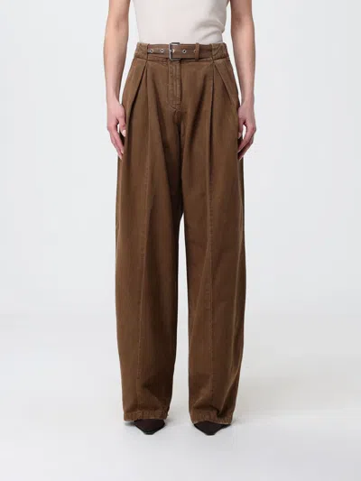 Blumarine Pants Woman In Brown