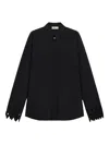 Blumarine Patch-pocket Shirt In Black