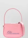 Blumarine Patent Leather Logo Handbag