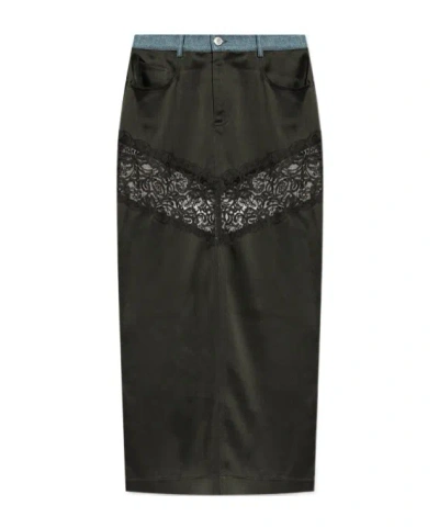 BLUMARINE PATTERN SKIRT