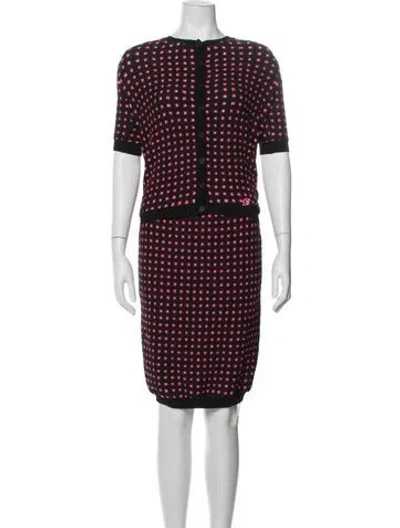 Pre-owned Blumarine Patterned Dress Set In Multi