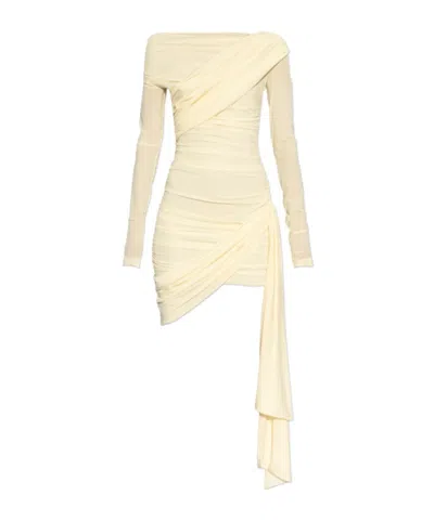 Blumarine Pendant Dress In Nude