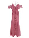 Blumarine Cotton Dress In Pink