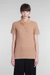 Blumarine Virgin Wool Top In Brown