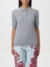 Blumarine Polo Shirt  Woman Color Grey In Grau