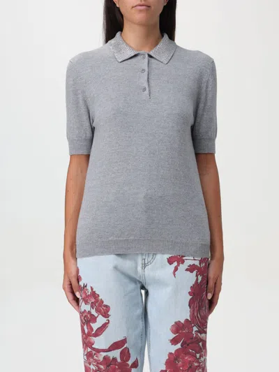 Blumarine Polo Shirt  Woman Color Grey In Grau