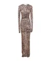 Blumarine Print Jersey Dress In Multi