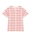 Blumarine Printed Jersey Short-sleeved T-shirt In White