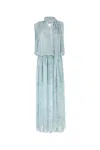 Blumarine Printed Chiffon Dress