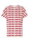 Blumarine Topwear In White/red