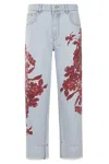 Blumarine Jeans Aquamarine In Aquamarine