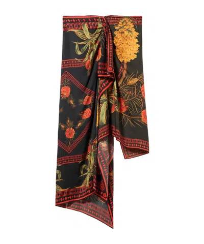 Blumarine Printed Half-length Skirt In Animal Print