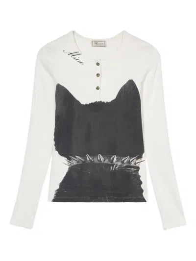 Blumarine Printed Jersey T-shirt