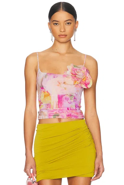 BLUMARINE PRINTED TANK TOP