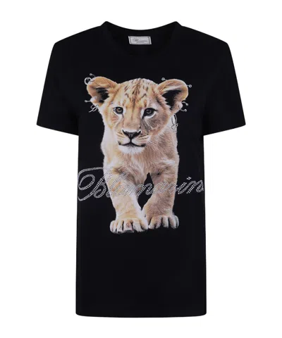 BLUMARINE PRINTED T-SHIRT