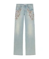 Blumarine Regular Fit Jeans In Gray