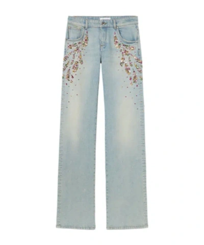 Blumarine Regular Fit Jeans In Gray