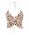 Blumarine Topwear In Nude