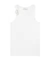 Blumarine Rib Vest In White