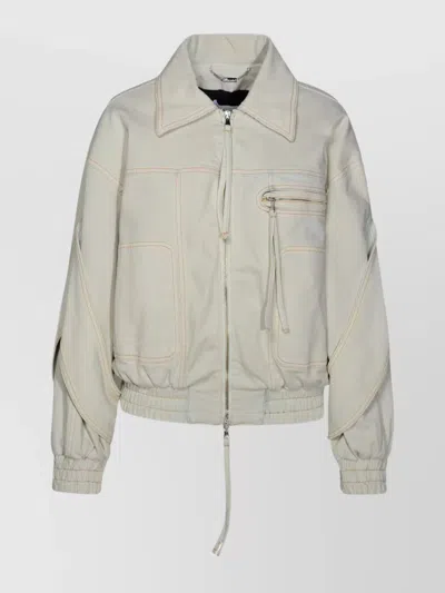 Blumarine Bomber Jacket In Multicolor
