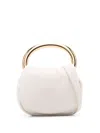 Blumarine Ring Mini Bag In White
