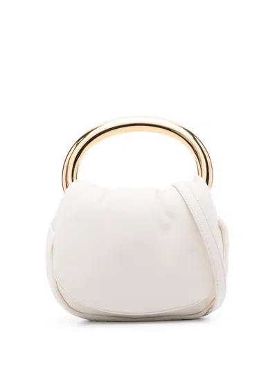 Blumarine Ring Mini Bag In White