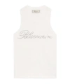 Blumarine Round-neck Vest In White